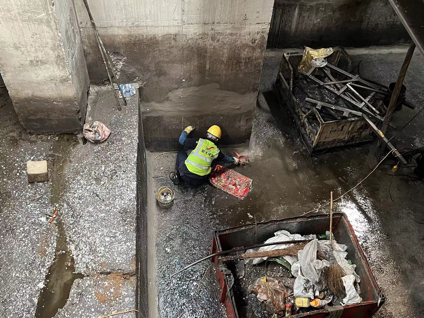 沧州河间基坑渗漏水堵漏